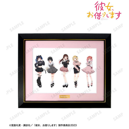 『彼女、お借りします』描き下ろし 集合 ガーリーファッションver. キャラファイングラフ【202508再販】
